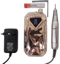 Nono SPT-111 - Műkörmös akkumulátoros csiszológép - Diamond RoseGold (5 V 35 000 RPM)