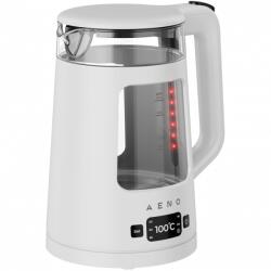 AENO Electric Kettle EK6: 1850-2200W, 2L, Strix, Square-shaped body, Transparent lid, High Resistant Glass, LED-Illumination, Auto Power Off, Dry tank Protection AEK0006 (AEK0006)