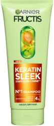 Garnier Fructis Keratin Sleek sampon keratinnal és argánolajjal, 200ml