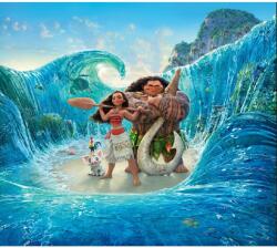 MÉDIA Fali tapéta, Öntapadó és mosható, Vaiana / Moana a hullámon, 270 x 200 cm (FOTOTAP423)