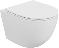 Laveo Lavita SOFI SLIM WHITE MAT Tornado 3.0 fali wc Soft Close ülőkével, matt fehér 5900378344001 (5900378344001)