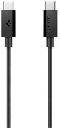 Spigen essential eb6010cc adatkábel, type-c - type-c, 60w, pd gyorstöltő, 100cm, fekete (ACA08718)