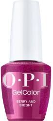 OPI Gel Color félpermanens körömlakk, hema-mentes, Good Enough To Treat Kollekció, Berry and Bright, 15 ml