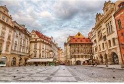 MÉDIA Öntapadó és mosható fali tapéta, City47 Prága reggel, 270 x 200 cm (FOTOTAP3390)