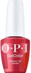 OPI Gel Color félpermanens körömlakk, hema-mentes, Good Enough To Treat Collection, Spread the Cherry, 15 ml