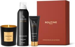 Routine Paris La Routine de Pouvoir ajándékszett, tusfürdő hab 200 ml + kézkrém 75 ml, klasszikus gyertya 165 g