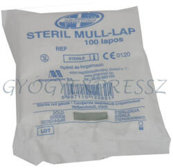  STERIL MULL LAP 10 x 10 cm VÁGOTT 100 db (MG 12035)