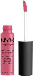 NYX Cosmetics Soft Matte 11 Milan könnyed textúrájú matt folyékony rúzs, 8 ml (800897142926)