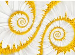 MÉDIA Média Fehér Spirál mintás tapéta, 270 x 200 cm (FOTOTAP1688)