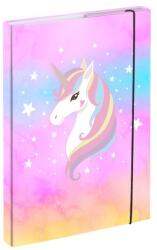 Baagl Plăci pentru caiete școlare A4 Rainbow Unicorn (A-33016)