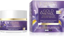 Eveline Cosmetics Gold & Retinol arckrém, Eveline, 60+, nappali/éjszakai, 50 ml (4399)