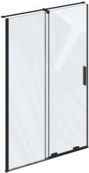 RAVAK Roll zuhanyajtók 100 cm tolható fekete matt/átlátszó üveg X08VA0300Z1 (X08VA0300Z1)