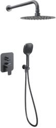 Excellent Clever 2.0 zuhany készlet beépített trópusi zuhany opcióval grafit AREX. SET. 4147AB (AREXSET4147AB)