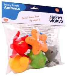 Johntoy Happy World fürdőjáték csomag - tengeri állatok (010-22274) - hellojatek