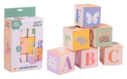 Johntoy Happy World Puha Fürdőkockák (010-22290) - hellojatek