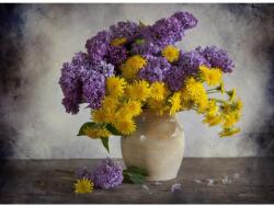 MÉDIA Matrica tapéta Orgona és pitypang csokor, 250 x 200 cm (FOTOTAP14489)