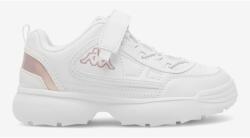 Kappa lány sportcipő, 5903698765860, szintetikus, 28 EU, fehér (5903698765860_28)