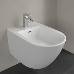 Villeroy & Boch Bideu suspendat, cu CeramicPlus, alb mat (Stone White), Villeroy & Boch Antao 541100RW 541100RW (541100RW)