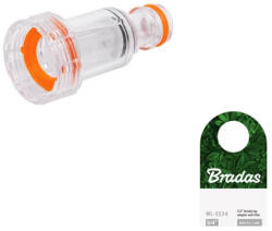 Bradas WL-2234 Menetes Csapcsatlakozó Szűrővel 3/4" BM 1503161 (1503161)