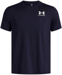 Under Armour Tricou pentru bărbați Heatgear Fitted SS Midnight Navy/White L