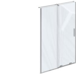 RAVAK Roll zuhanyajtók 140 cm tolható króm fényes/átlátszó üveg X08VM0C00Z1 (X08VM0C00Z1)