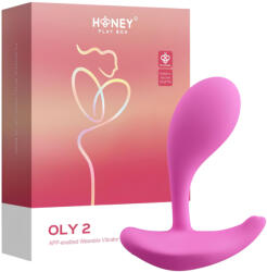 Honey Play Box Box Oly 2 - Vibrator pentru punctul G și clitoris, controlat prin aplicație (roz) (710022364720) Vibrator