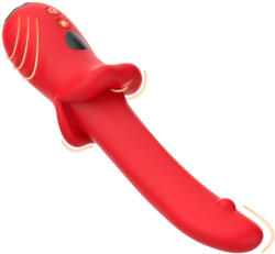 Bestoy - vibrator waterproof pentru punctul G - roșu (8032766890702) Vibrator