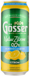 Gösser Natur Zitrone citromos alkoholmentes sör 0, 0% - 500ml