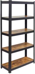 Relaxdays Rafturi robuste, stil Industrial Chic, 500 kg (10143274) Raft