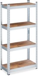 Relaxdays Rafturi galvanizate pentru sarcini grele 120x60x30 cm (10136928) Raft