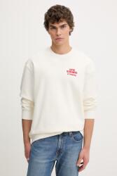 Levi's felső RELAXD GRAPHIC CREW - bézs L