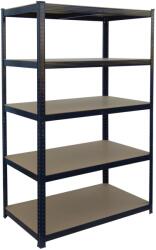 Relaxdays Rafturi rezistente cu 5 rafturi, diferite dimensiuni (10143867) Raft