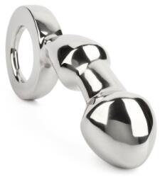 Mr. Steel Drang Dop Anal din Otel Inoxidabil Design Curbat Senzatie Solida