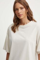 BOSS Orange pamut póló - bézs XL - answear - 15 990 Ft