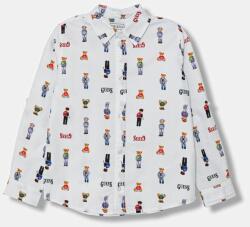 Guess gyerek ing pamutból - fehér 96-104 - answear - 21 990 Ft