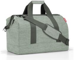 Reisenthel ALLROUNDER L zöld cirmos nagy utazótáska MT5048 - taskaweb