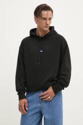 HUGO Blue pamut melegítőfelső - fekete L - answear - 51 990 Ft