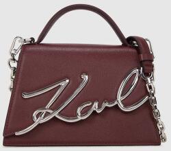 Karl Lagerfeld kézitáska - burgundia Univerzális méret - answear - 83 990 Ft