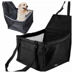Real Scaun Auto și Transportor pentru Animale de Companie - Impermeabil cu Curea de Siguranță Carabiner (RC-K-1708)