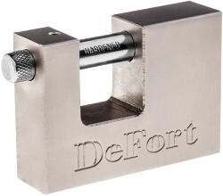 DEFORT Lacăt - 70 mm - cu 3 Chei (90U332)