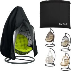Gardlov Husa universală impermeabilă și rezistentă la UV pentru scaun tip cocon GARDLOV, cu husă de protecție, negru (00025693)