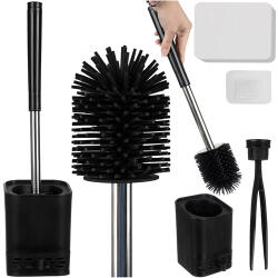  Set WC suspendat Ruhhy în culoare neagră (00025725)
