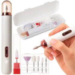 Beautylushh Set de manichiură-pedichiură fără fir BEAUTYLUSHH, rosegold alb (00025805)