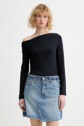 Levi's hosszú ujjú OFF SHOULDER LS - sötétkék L