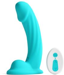 NS Novelties Colours - Curve - Vibrating - 6" Dildo - Teal