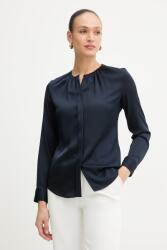 HUGO BOSS selyem ing - sötétkék 34