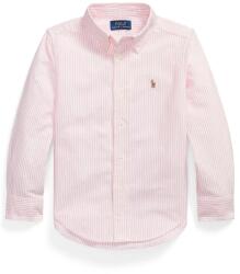 Ralph Lauren gyerek ing pamutból - rózsaszín 109-116 - answear - 36 990 Ft