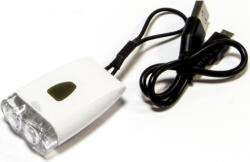  Akkus első lámpa kerékpárra USB Jing YI-3 2 LED FUNKCIÓS