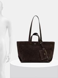 APC A. p. c. шопинг чанта дамска от велур le drummer (pxcal.f67057) - answear - 743,02 лв