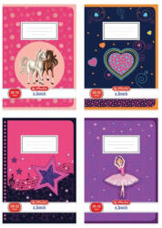 Herlitz Girls A5 20-32 sima füzet (09540840) - tintasziget